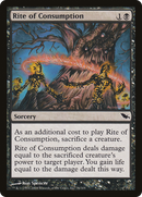 Rite of Consumption (SHM-076) [Shadowmoor] Foil