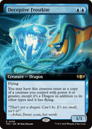 Deceptive Frostkite (Extended Art) (TDC-059) [Commander: Tarkir: Dragonstorm]