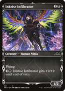 Inkrise Infiltrator (Showcase) (NEO-341) [Kamigawa: Neon Dynasty] Foil
