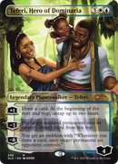 Teferi, Hero of Dominaria (SLD-248) (Borderless) [Secret Lair Drop] Foil