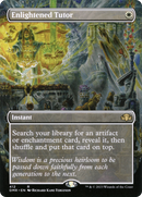 Enlightened Tutor (Borderless) (DMR-412) [Dominaria Remastered]