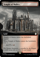 Temple of Malice (Extended Art) (Surge Foil) (PIP-1049) [Fallout] Foil