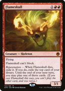 Flameskull (PPAFR-143P) [Promo Pack: Adventures in the Forgotten Realms Promos] Foil