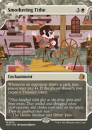 Smothering Tithe (WOT-013) (Showcase) (Borderless) [Wilds of Eldraine: Enchanting Tales] Foil