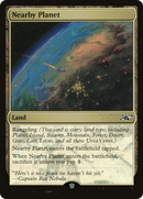 Nearby Planet (Galaxy Foil) (UNF-484) [Unfinity] Foil