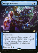 Mirage Mockery (Extended Art) (ONC-032) [Phyrexia: All Will Be One Commander] Foil