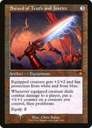 Sword of Truth and Justice (Retro Frame) (MH1-032) [Modern Horizons 1 Timeshifts] Etched Foil