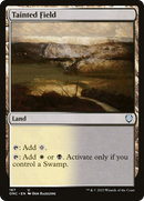 Tainted Field (ONC-167) [Phyrexia: All Will Be One Commander]