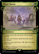 Elven Chorus (Showcase Scrolls) (LTR-611) [The Lord of the Rings: Tales of Middle-earth]