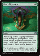 Rite of Renewal (TDM-153) [Tarkir: Dragonstorm] Foil