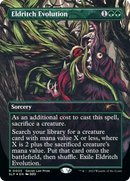 Eldritch Evolution (SLP-005) (Borderless) [Secret Lair Showdown] Foil