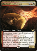 Radiant Scrollwielder (Extended Art) (STX-350) [Strixhaven: School of Mages] Foil