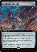 Aetherflux Conduit (Extended Art) (DRC-033) [Commander: Aetherdrift]
