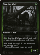 Snarling Wolf (DBL-486) [Innistrad: Double Feature]