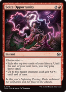 Seize Opportunity (TDM-119) [Tarkir: Dragonstorm]