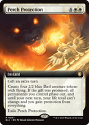 Perch Protection (Extended Art) (BLC-047) [Bloomburrow Commander]