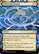 Whirlwind Denial (STA-023) (Showcase) (Borderless) [Strixhaven Mystical Archive] Foil