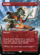 Gamble (Borderless) (DMR-433) [Dominaria Remastered]