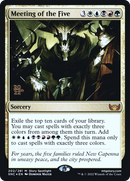 Meeting of the Five (PRE-202) [Streets of New Capenna Promos] Foil