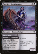 Smitten Swordmaster (ELD-105) [Throne of Eldraine]