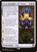 Urza Assembles the Titans (PPDMU-037) [Promo Pack: Dominaria United Promos] Foil