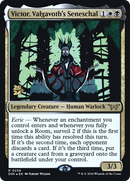 Victor, Valgavoth's Seneschal (PRE-238) [Duskmourn: House of Horror Promos] Foil