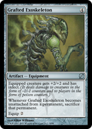 Grafted Exoskeleton (TD2-074) [Duel Decks: Mirrodin Pure vs. New Phyrexia]