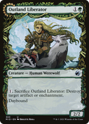 Outland Liberator (Showcase) (MID-303) [Innistrad: Midnight Hunt] Foil