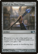 Staff of the Mind Magus (M14-221) [Magic 2014] Foil
