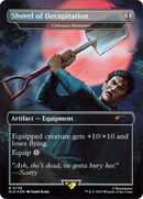 Shovel of Decapitation - Colossus Hammer (SLD-736) (Borderless) [Secret Lair Drop] Foil