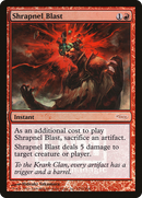 Shrapnel Blast (FNM-012) [Friday Night Magic 2008] Foil