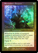 Illusionist's Bracers (Retro Frame) (Serial Numbered) (RVR-392) [Ravnica Remastered] Foil