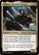 Thalisse, Reverent Medium (TDC-306) [Commander: Tarkir: Dragonstorm]