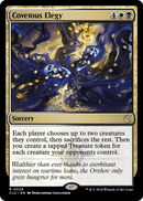 Covetous Elegy (CLU-029) [Ravnica: Clue Edition]