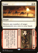 Leave // Chance (HOU-153) [Hour of Devastation] Foil