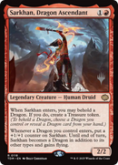 Sarkhan, Dragon Ascendant (PPTDM-118) [Promo Pack: Tarkir: Dragonstorm] Foil