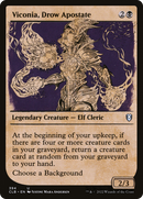 Viconia, Drow Apostate (Showcase) (CLB-394) [Commander Legends: Battle for Baldur's Gate] Foil
