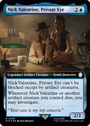 Nick Valentine, Private Eye (Extended Art) (Surge Foil) (PIP-906) [Fallout] Foil