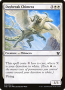 Daybreak Chimera (THB-010) [Theros Beyond Death] Foil