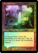 Steam Vents (Retro Frame) (Serial Numbered) (RVR-412) [Ravnica Remastered] Foil