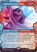 Alania, Divergent Storm (Showcase) (BLB-327) (Borderless) [Bloomburrow] Foil