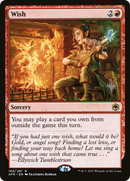 Wish (PPAFR-166P) [Promo Pack: Adventures in the Forgotten Realms Promos] Foil