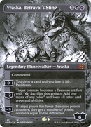 Vraska, Betrayal's Sting (Borderless) (ONE-337) (Showcase) [Phyrexia: All Will Be One] Foil