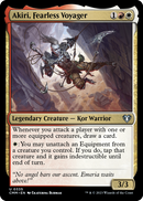 Akiri, Fearless Voyager (CMM-335) [Commander Masters] Foil