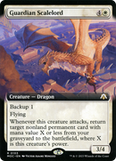 Guardian Scalelord (Extended Art) (MOC-103) [March of the Machine Commander] Foil