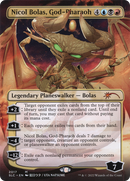 Nicol Bolas, God-Pharaoh (SLC-2017) (Borderless) [Secret Lair Countdown Kit] Foil