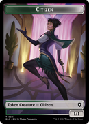 Citizen (TBLC-033) [Bloomburrow Commander Tokens]