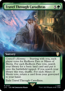 Travel Through Caradhras (Extended Art) (LTC-127) [Tales of Middle-earth Commander]