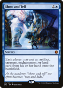 Show and Tell (CN2-121) [Conspiracy: Take the Crown] Foil