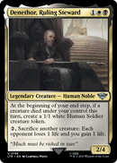 Denethor, Ruling Steward (LTR-198) [The Lord of the Rings: Tales of Middle-earth] Foil